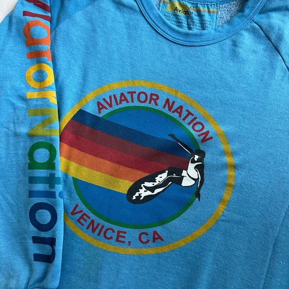 Aviator Nation Logo Crew - Picture 3 of 4